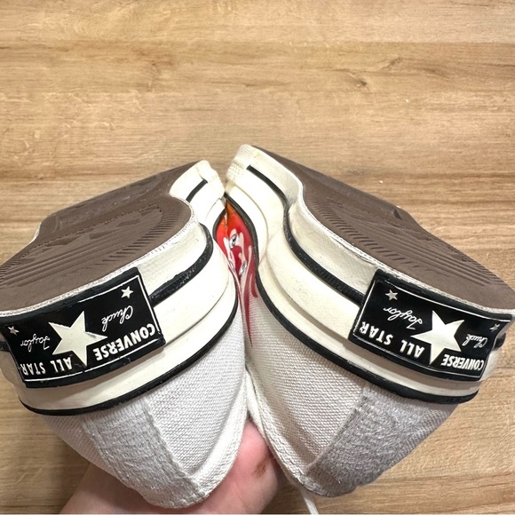 Converse Chuck Taylor 70 Flames Fire Tennis Shoe Sneaker - Picture 8 of 10